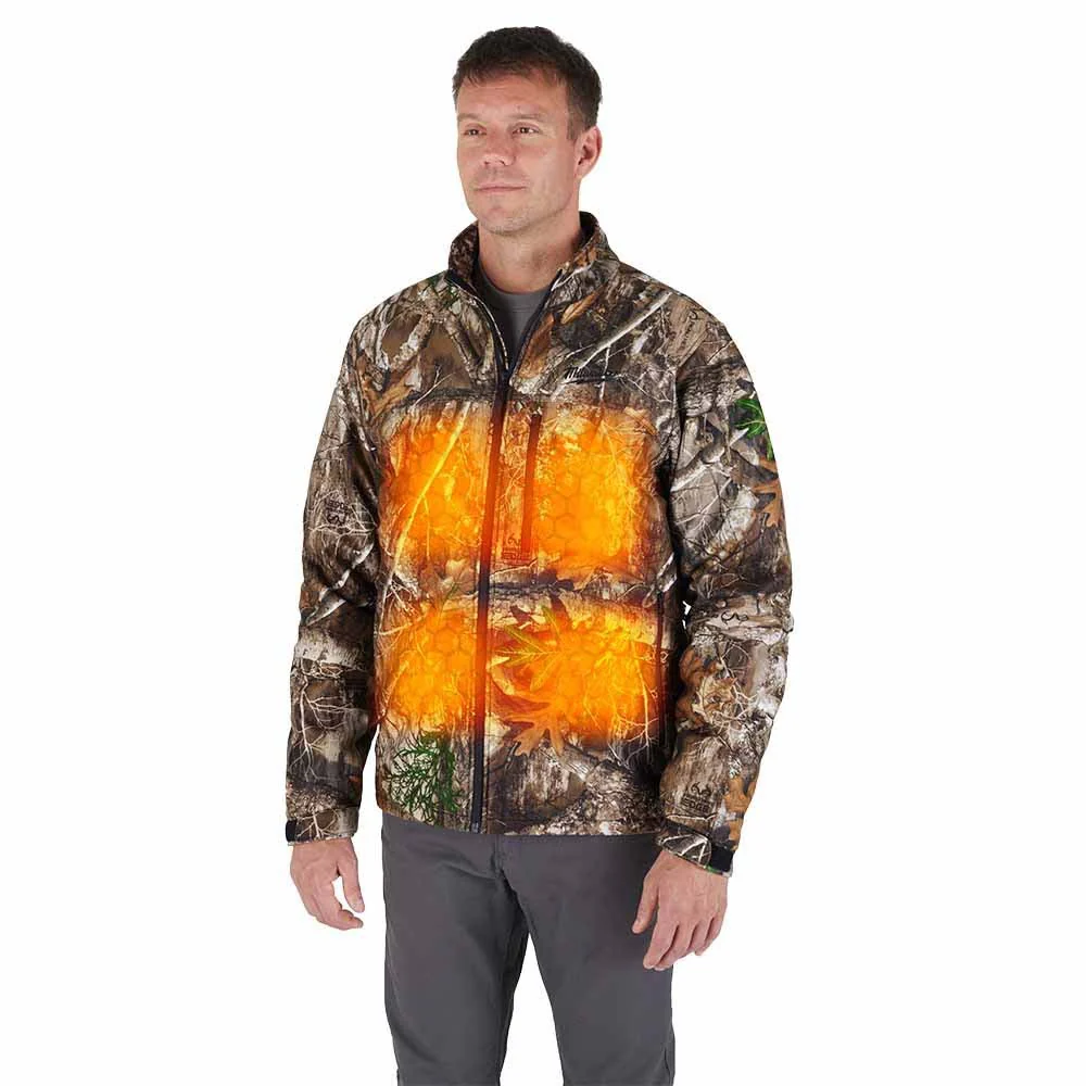 Milwaukee M101C-21 M12 Heated Camo Quietshell Jacket with (1) 3.0 Ah Battery and Charger - Builderot