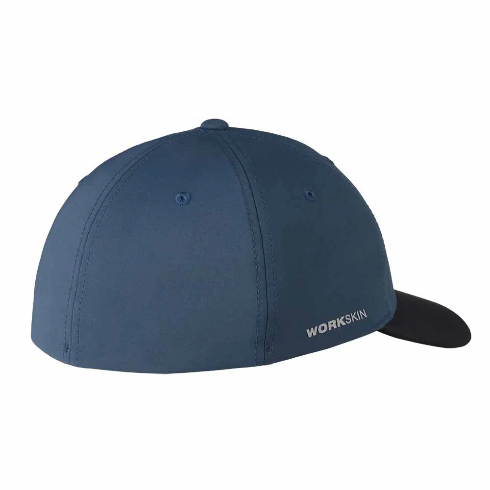 Milwaukee 507BL WORKSKIN  Performance Fitted Hat - Blue - Builderot