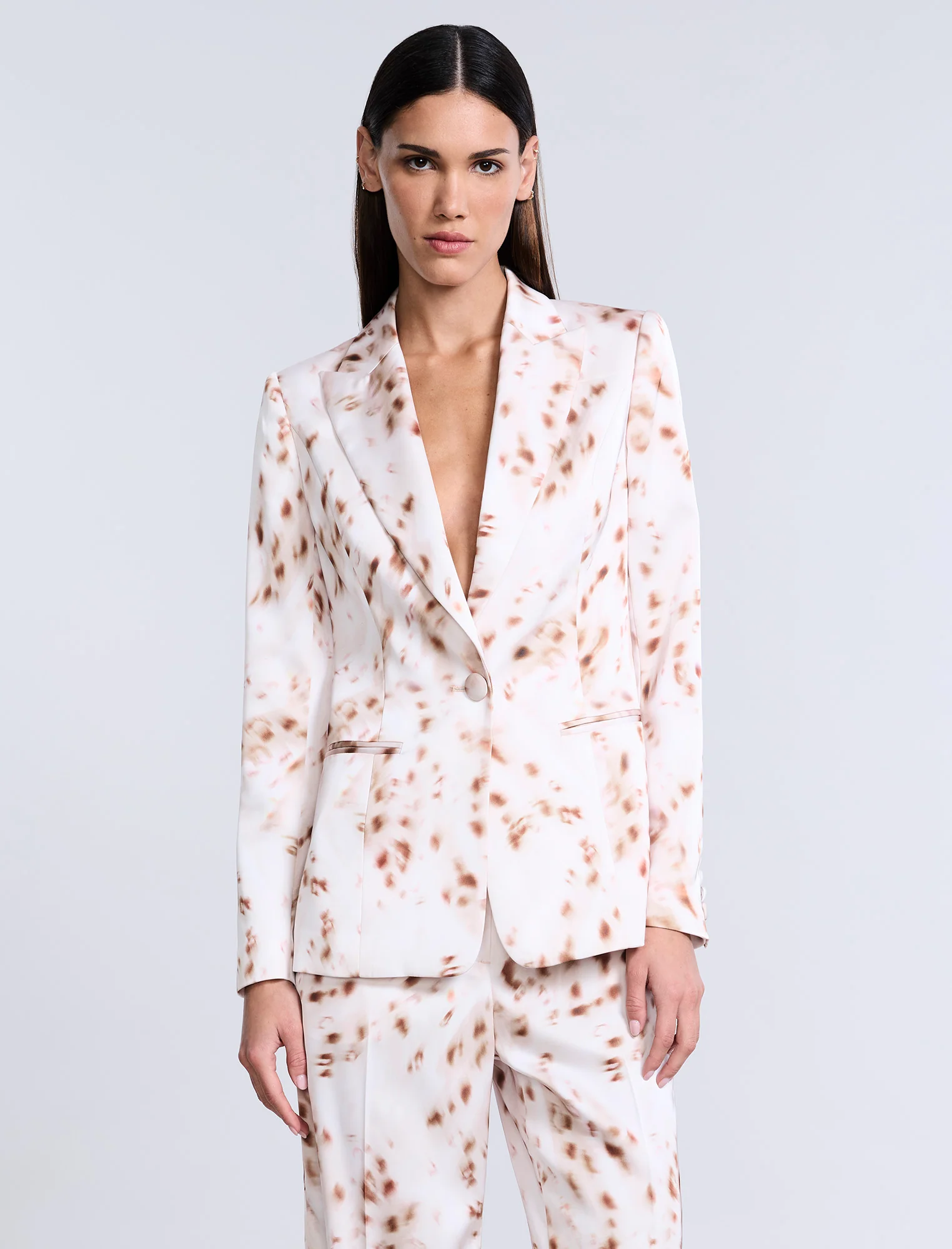 Single Breasted Animal Print - Builderot