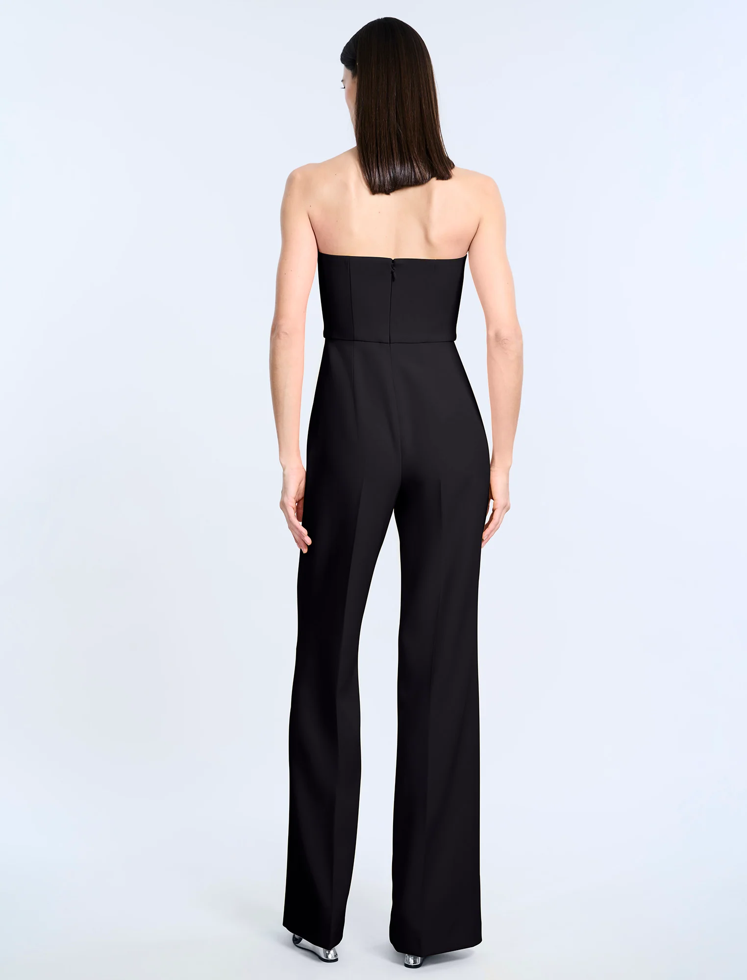 Corset Jumpsuit With Drape - Builderot