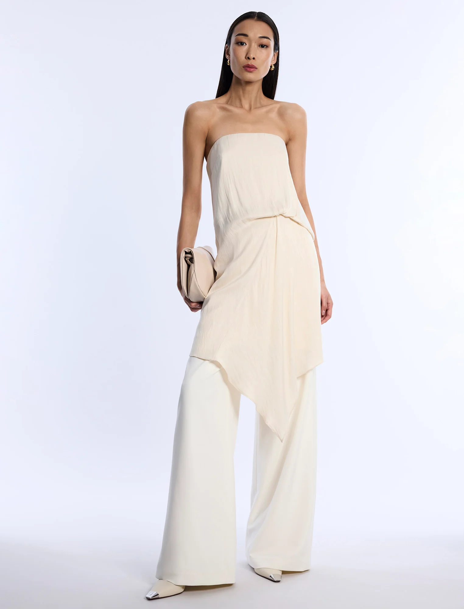 Strapless Drape Dress - Builderot
