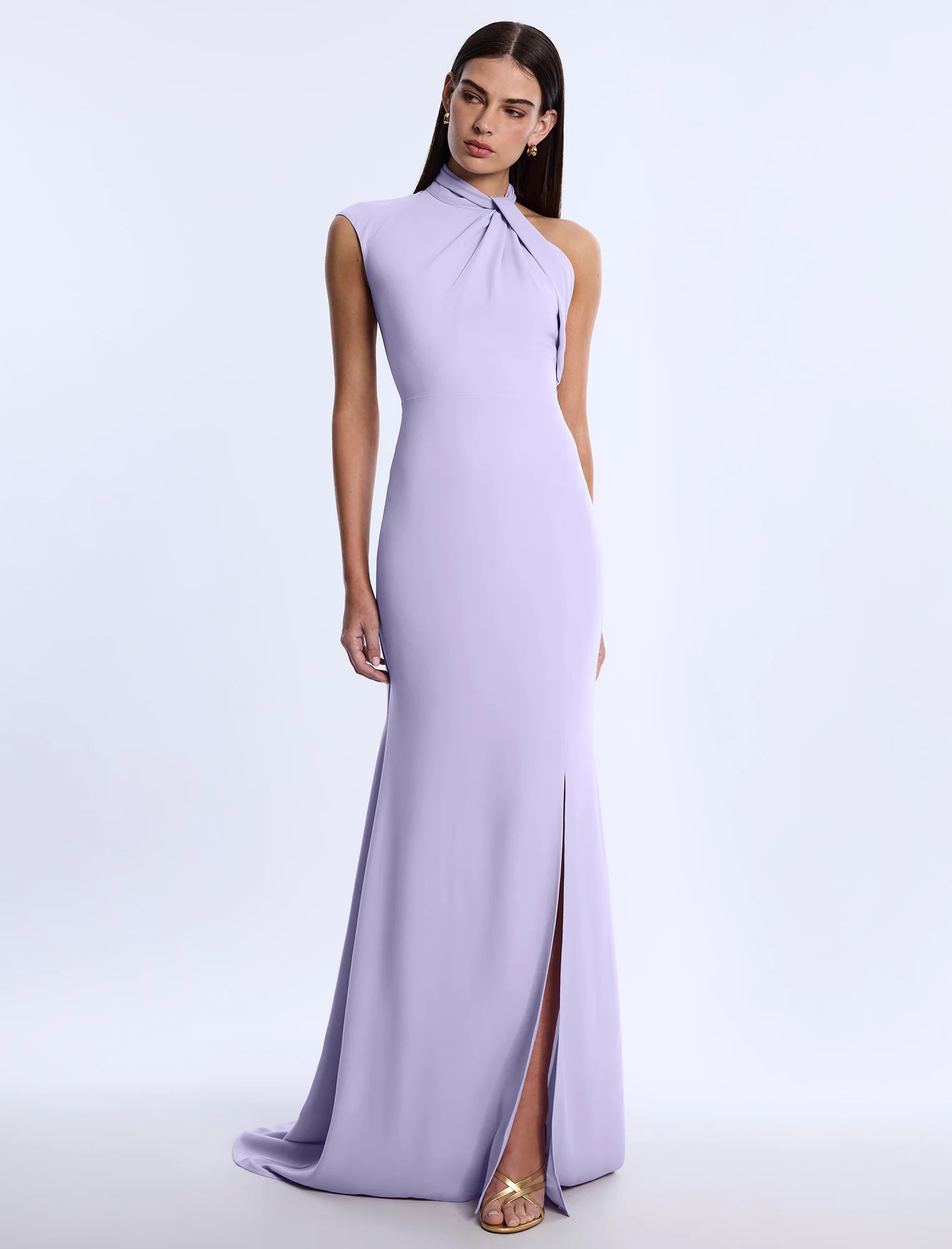 Drape Neck Gown - Builderot