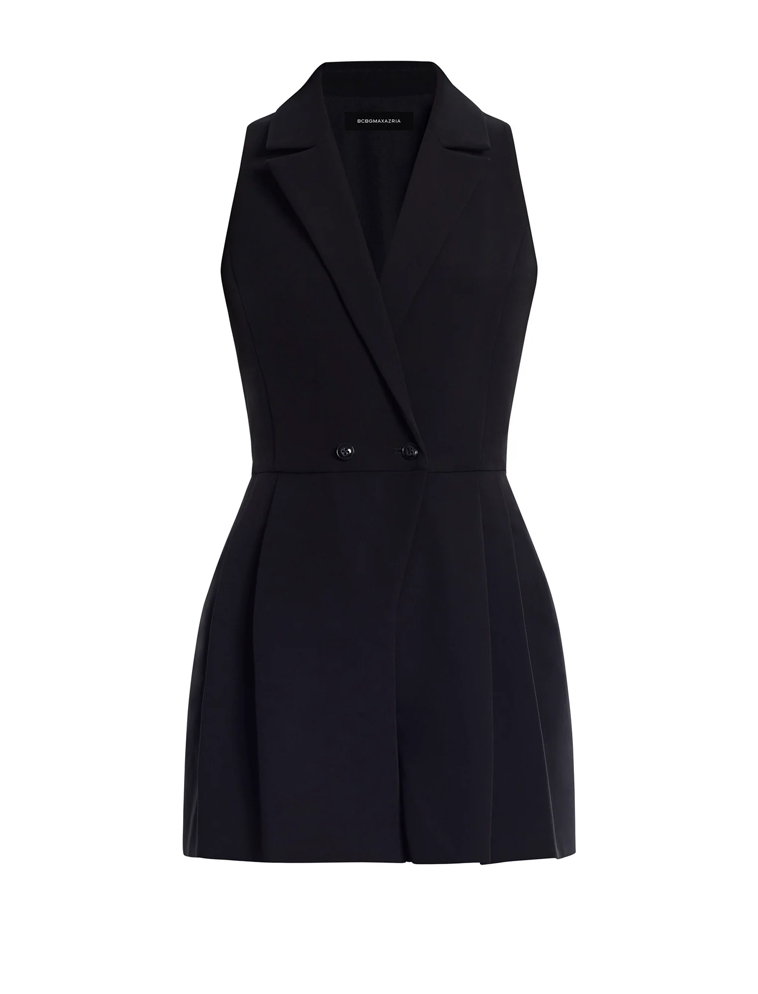 Tailored Sleeveless Romper - Builderot