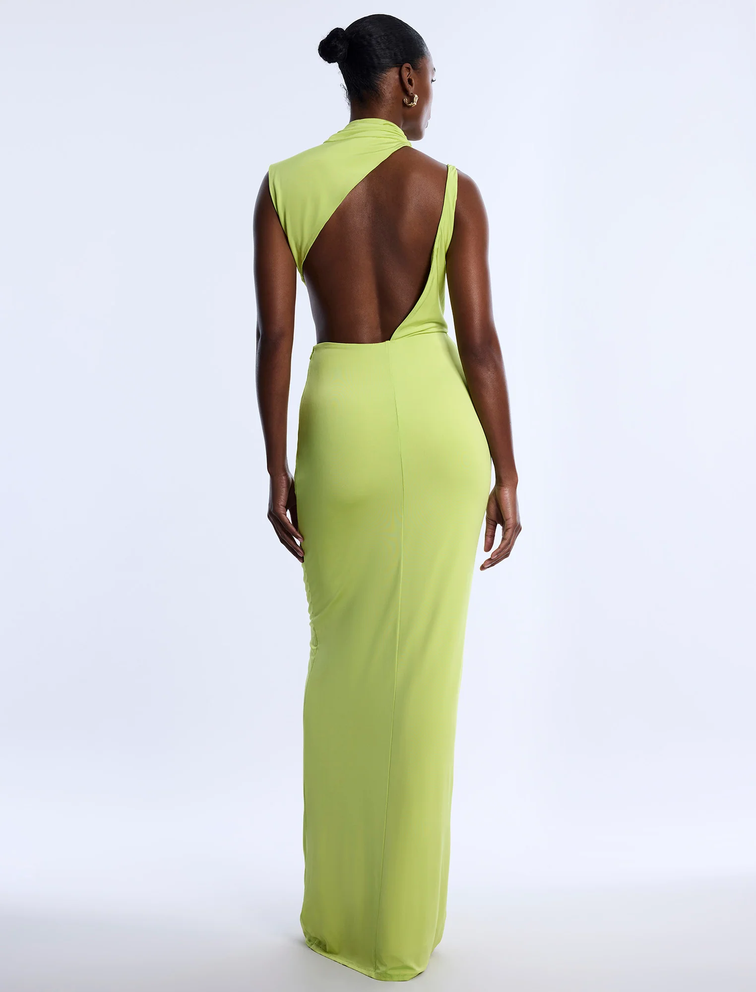 Asymmetrical  Jersey Gown - Builderot