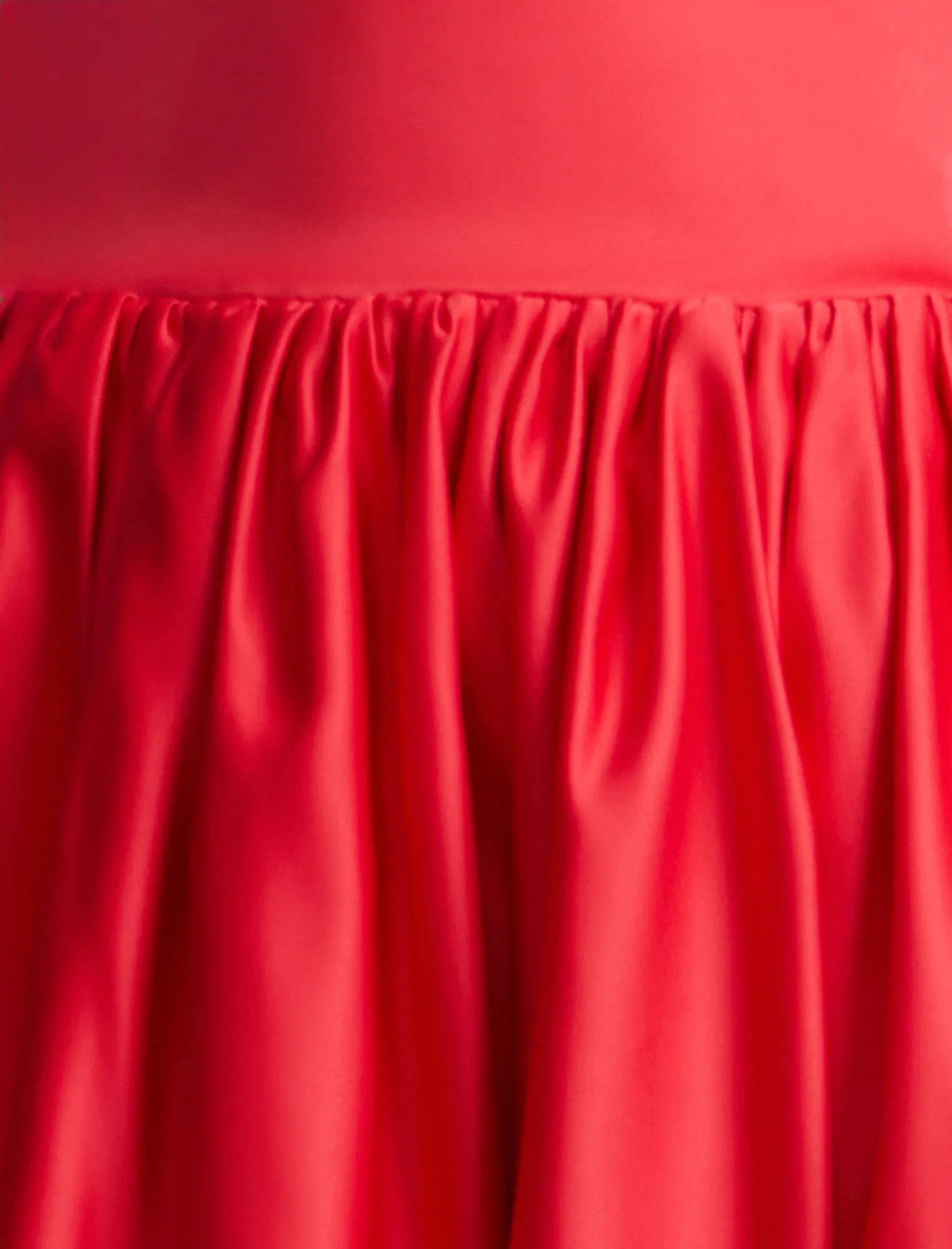 Solid Bubble Hem Dress - Builderot