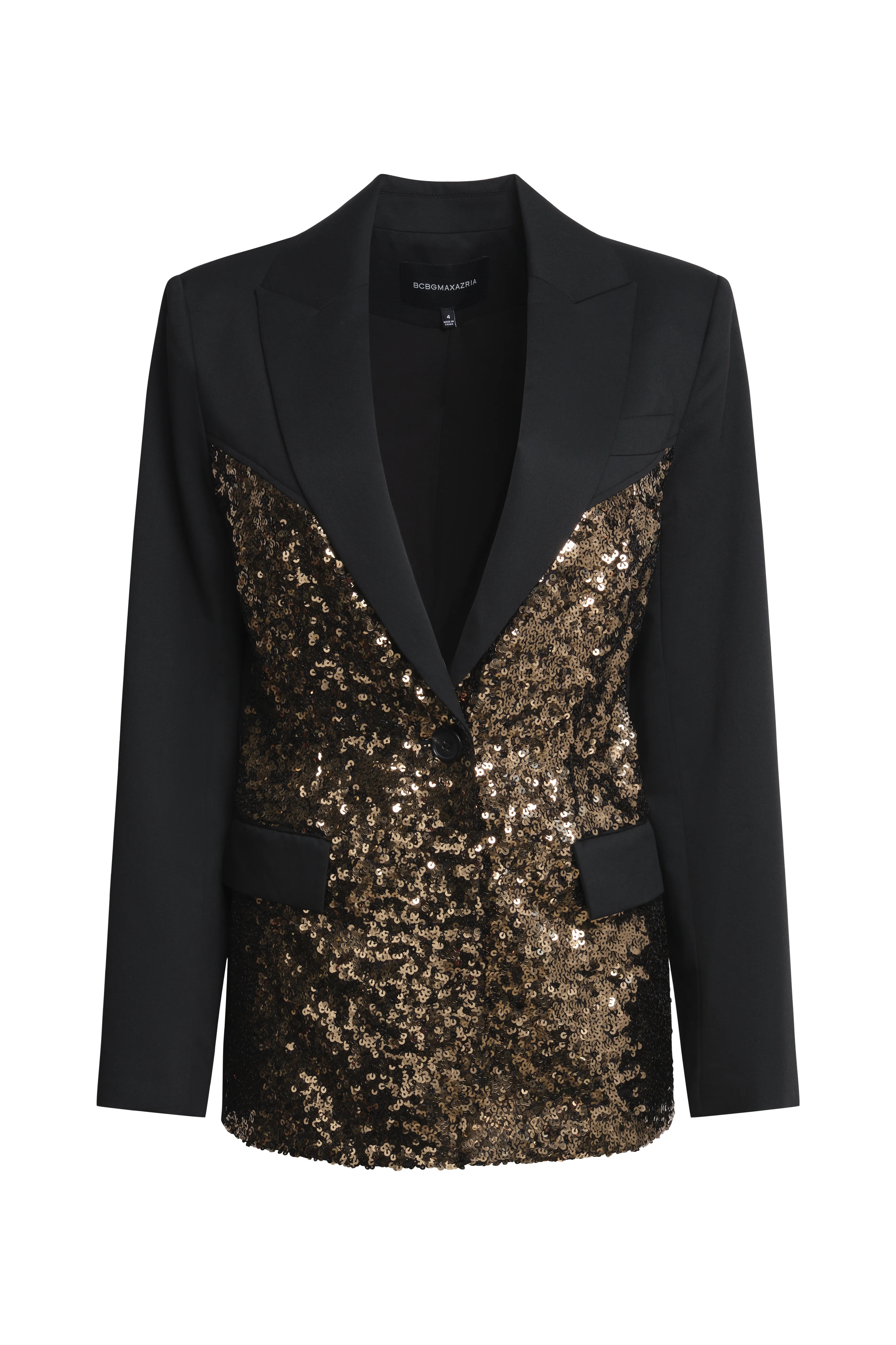 Sequin Mix Blazer - Builderot