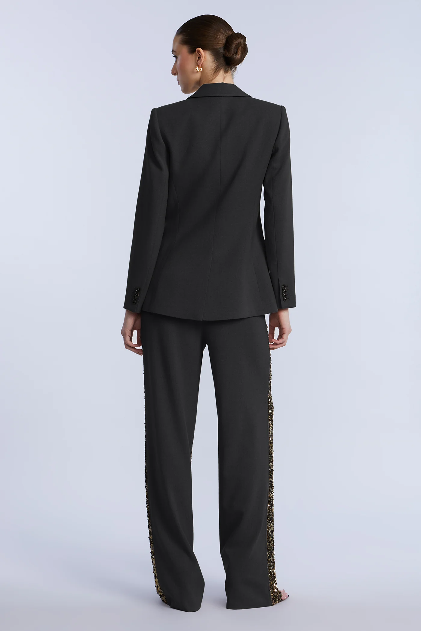 Sequin Mix Blazer - Builderot