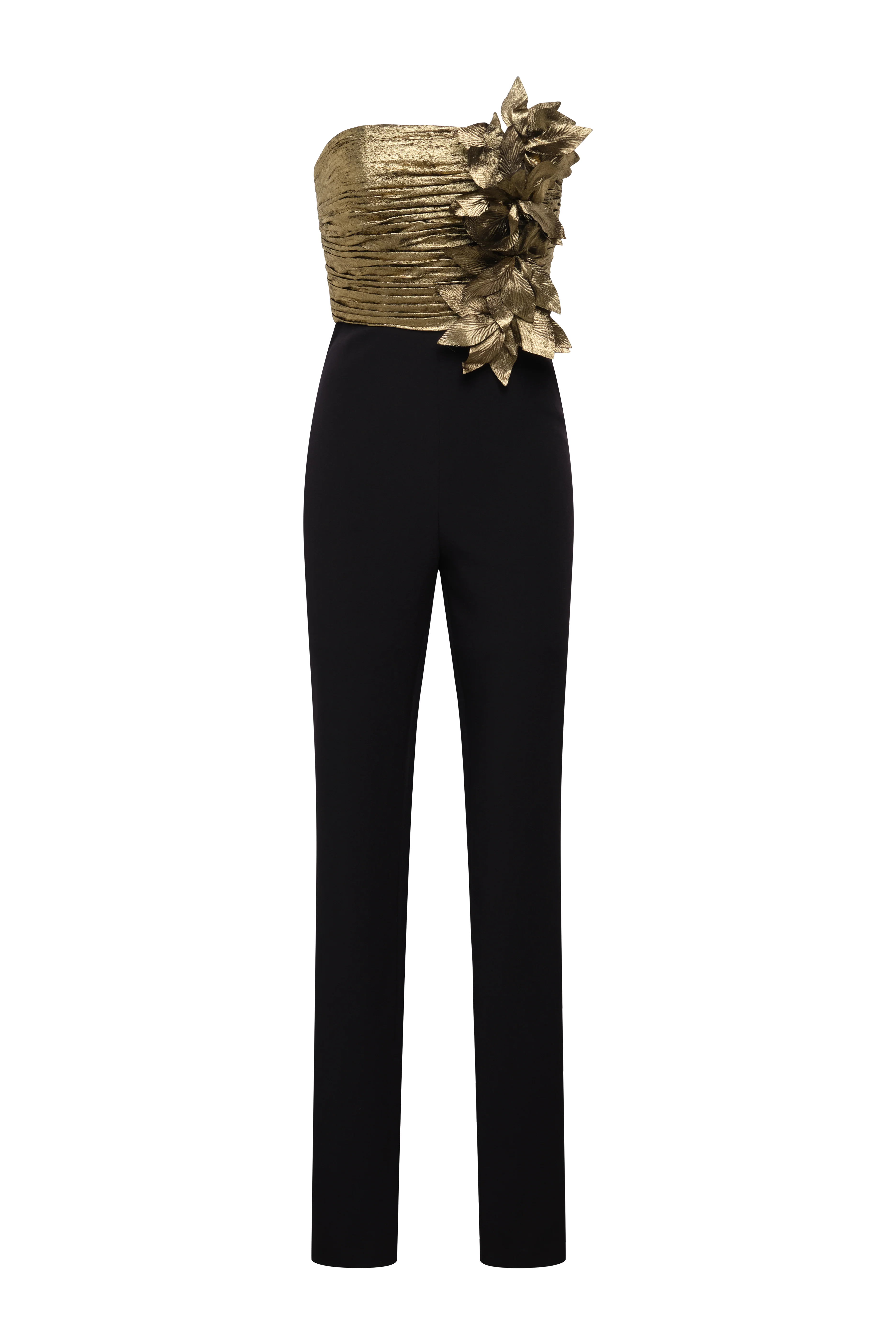 Flower Detail Jumpsuit - Builderot