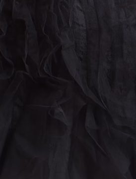 Solid Cascade Mini Dress - Builderot