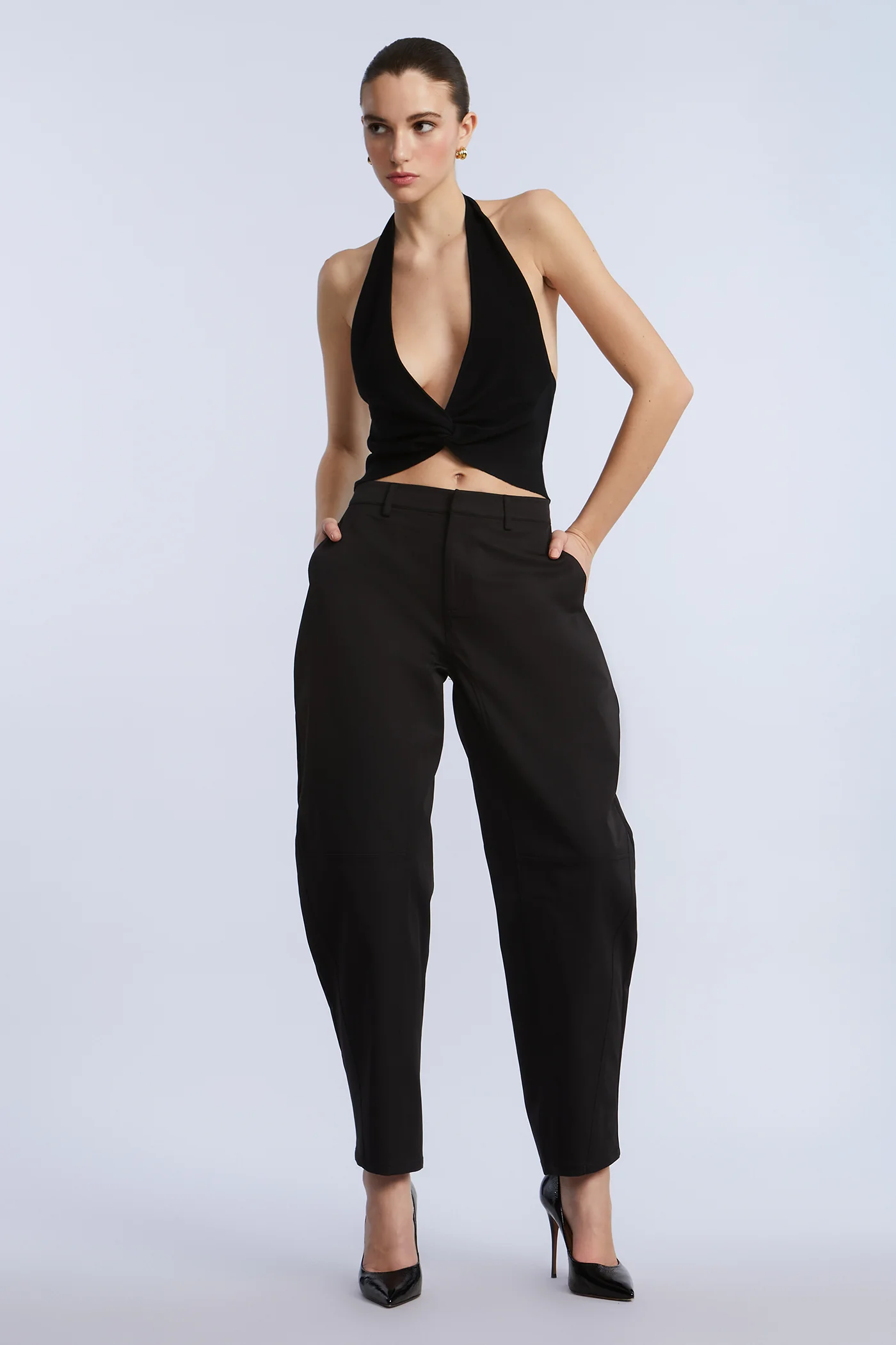 Halter Sweater Top - Builderot