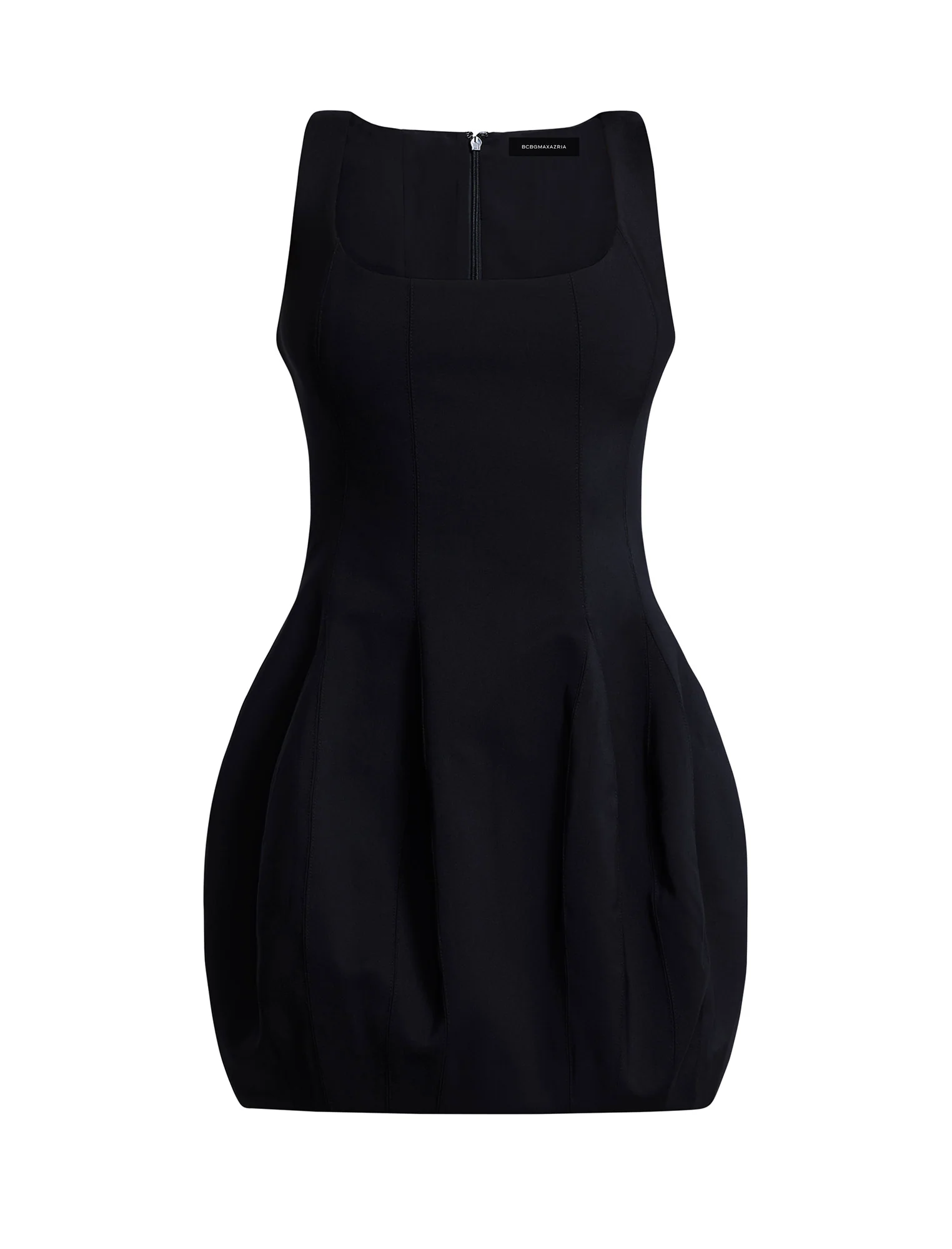 Solid Structure Mini Dress - Builderot