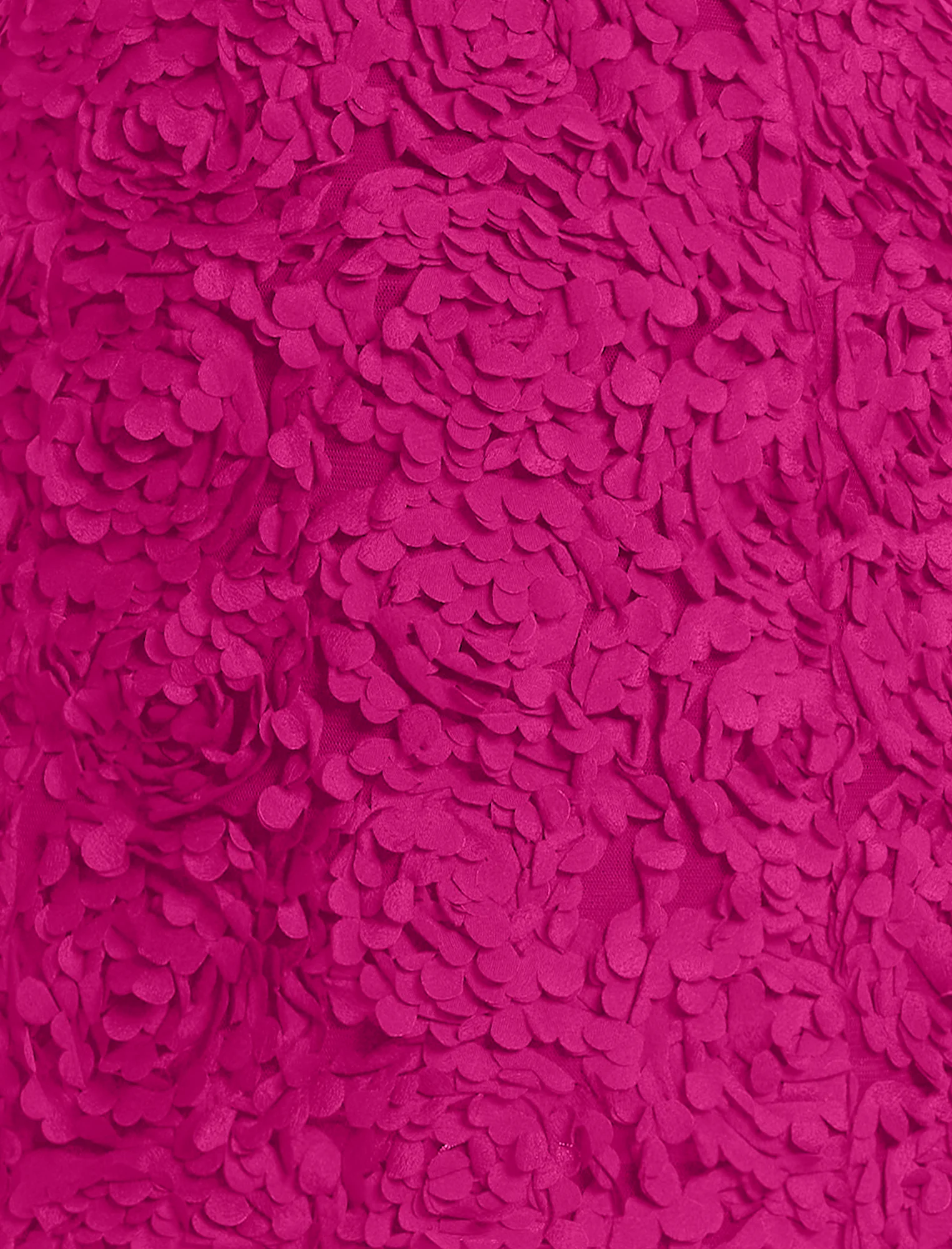 Strapless 3D Floral Dress - Builderot