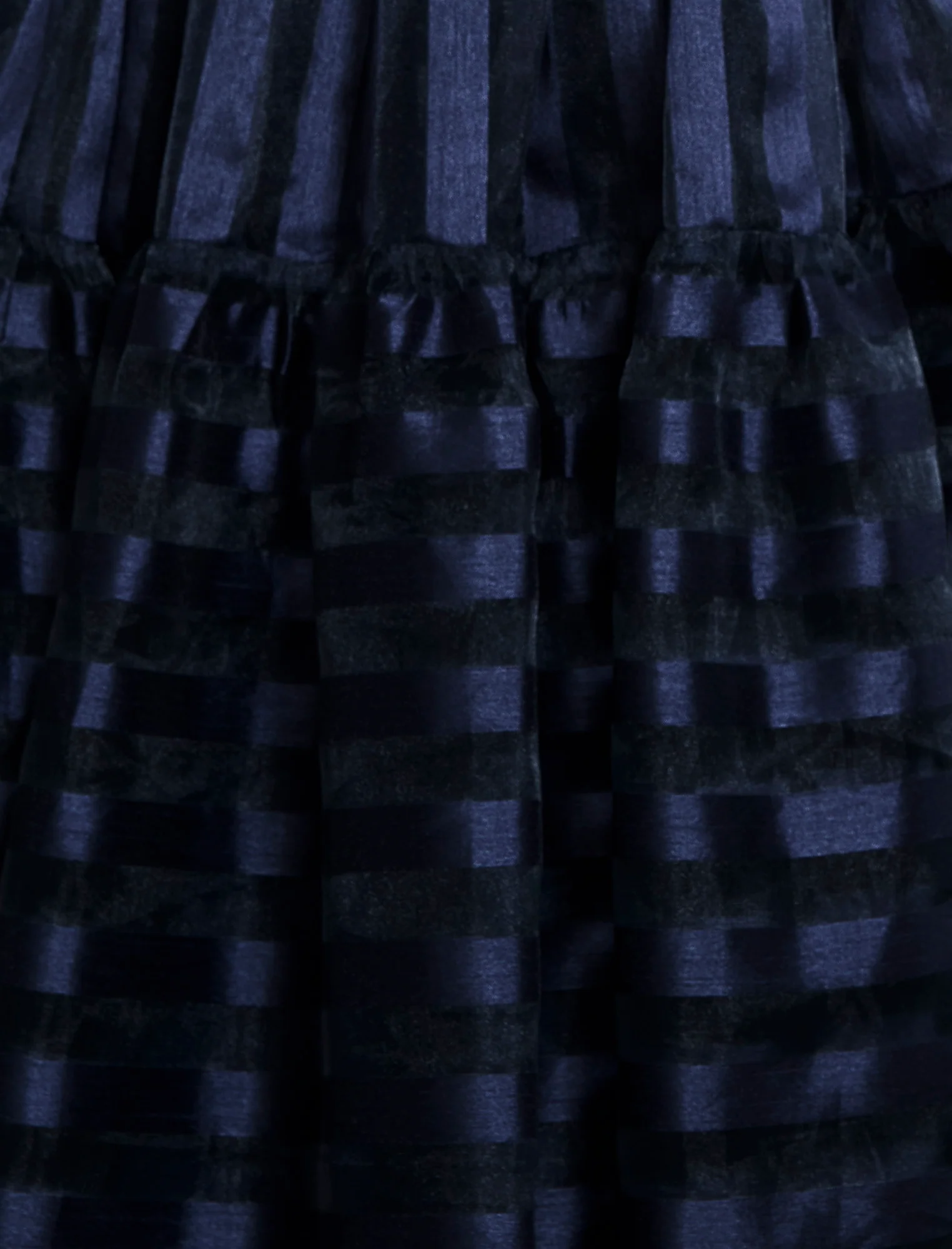 Stripe Organza Gown - Builderot