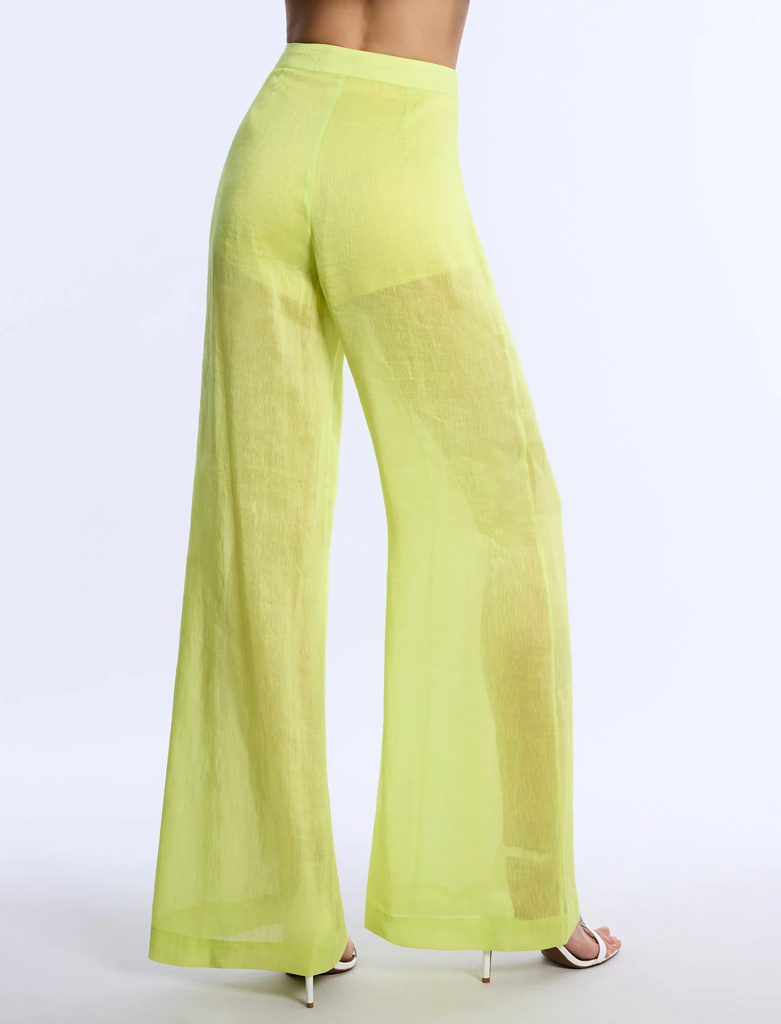 Airy Sheer Textured Pant - Builderot