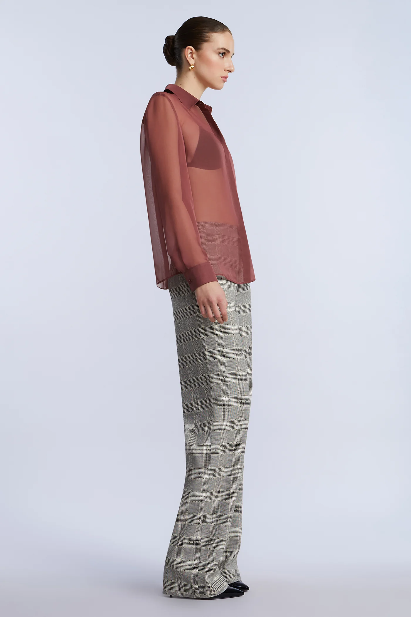 Chiffon Button Down - Builderot