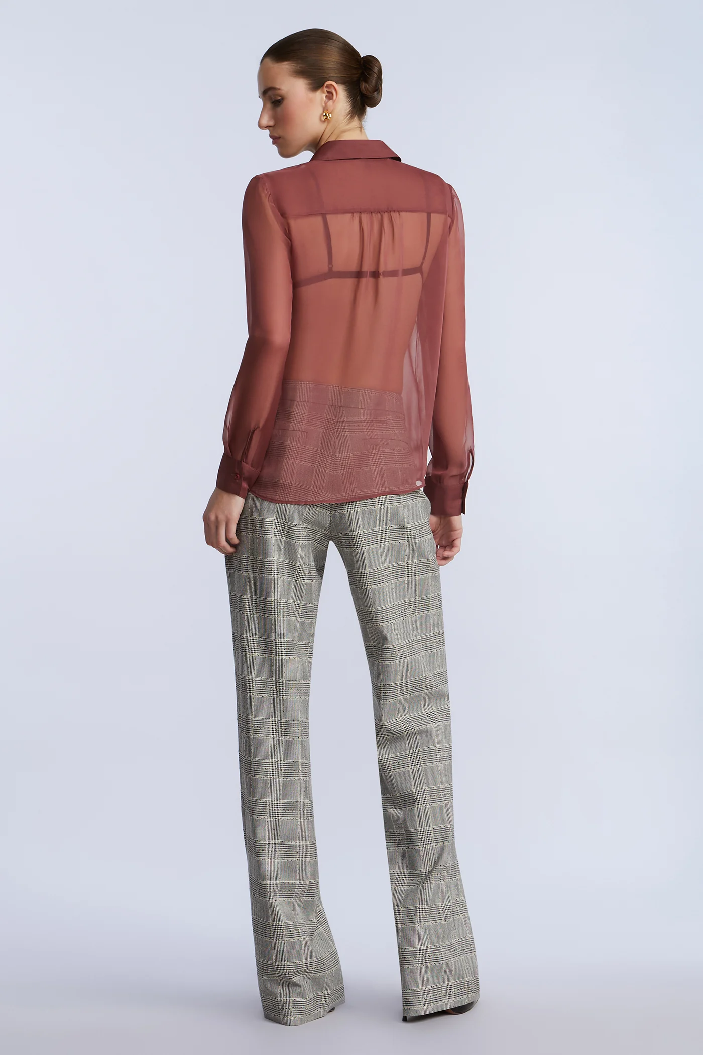 Chiffon Button Down - Builderot