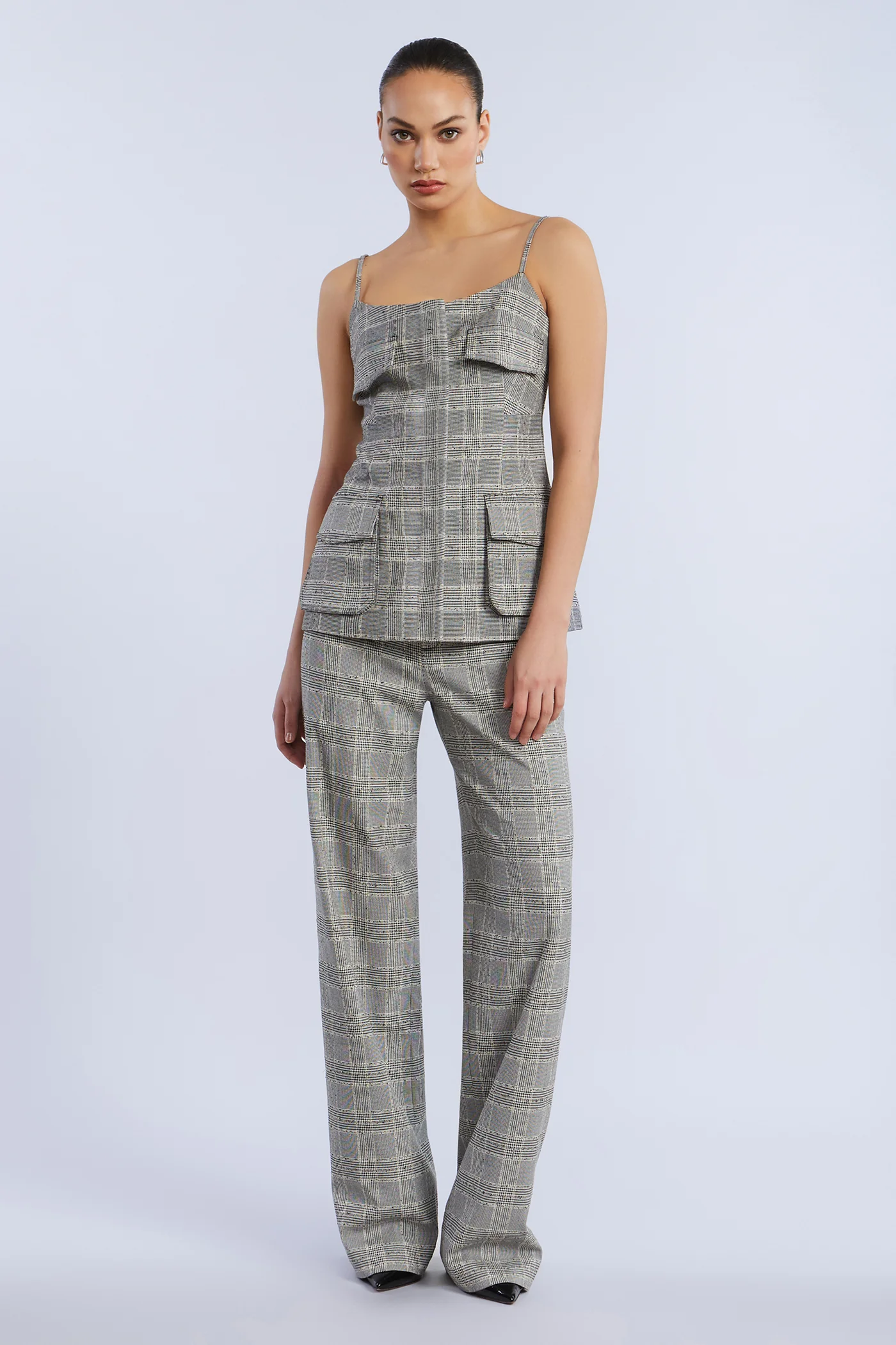 Glen Plaid Vest - Builderot