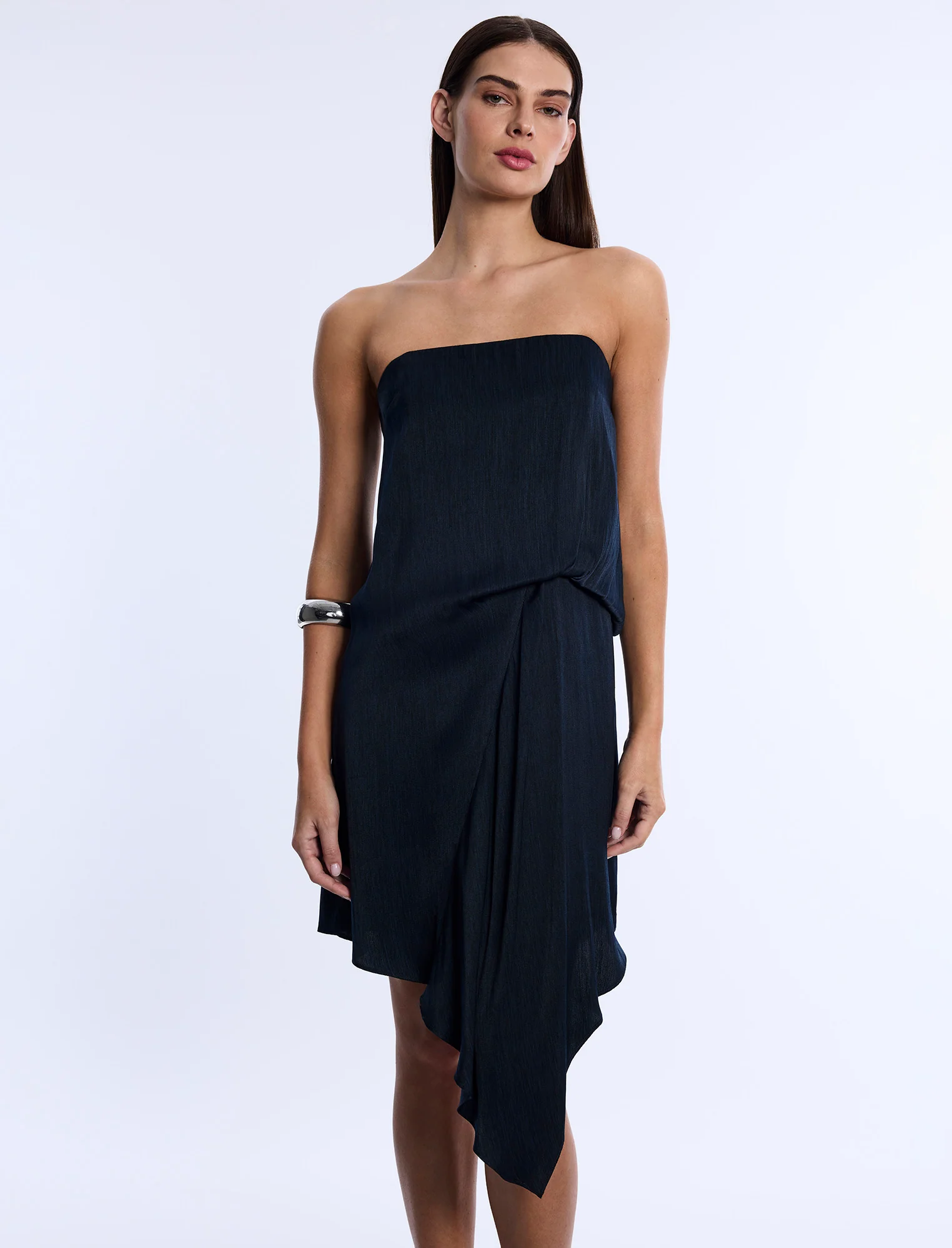 Strapless Drape Dress - Builderot