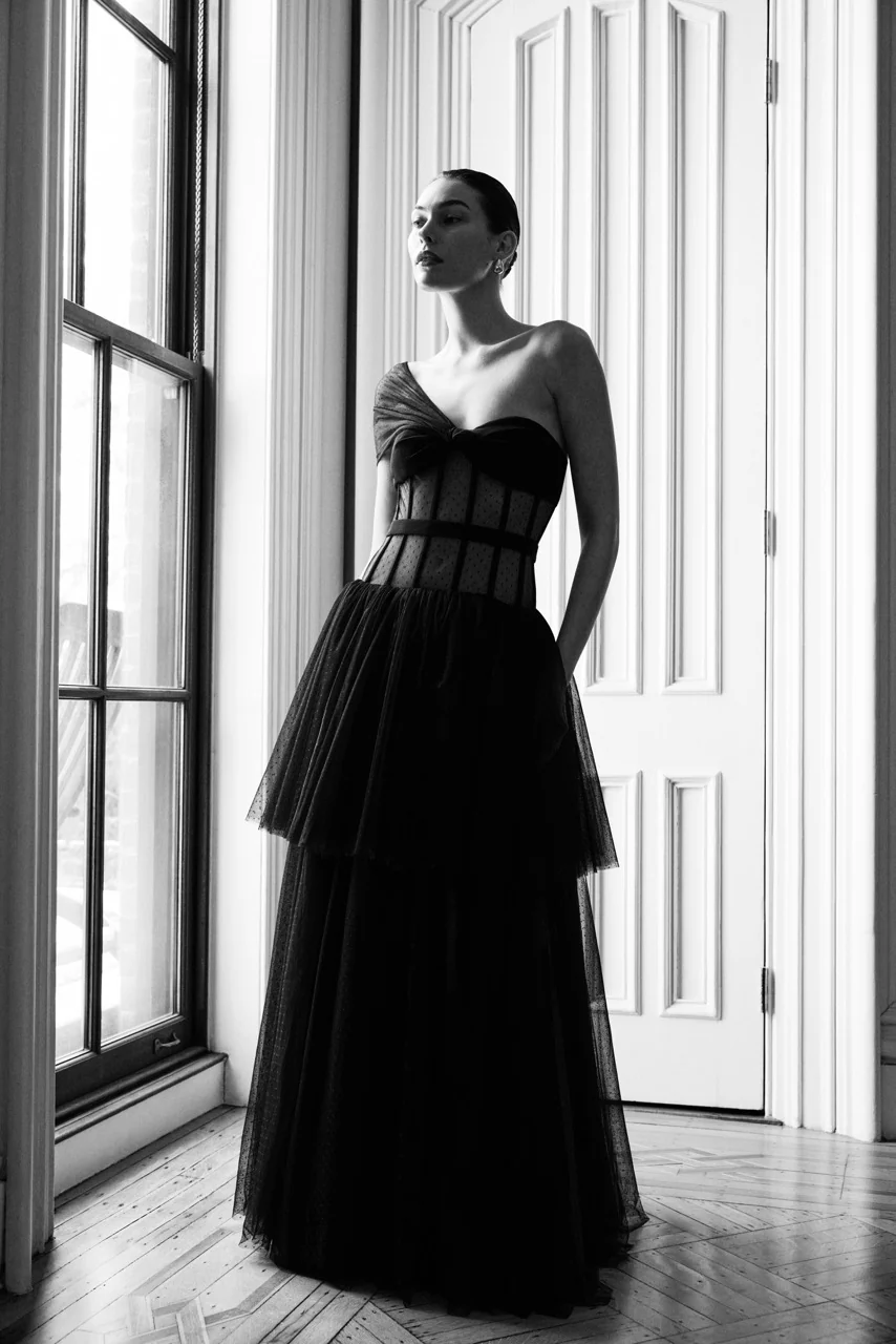 Dot Tulle Gown - Builderot