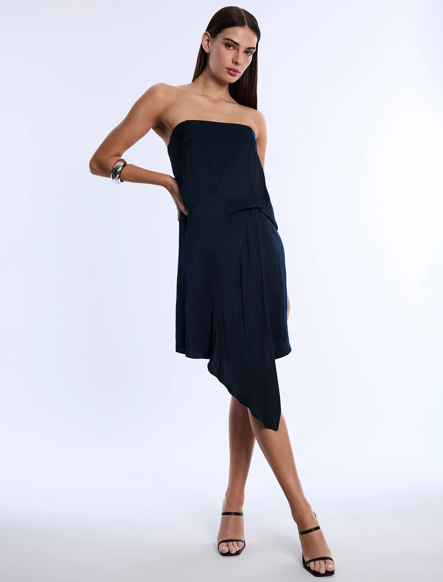 Strapless Drape Dress - Builderot