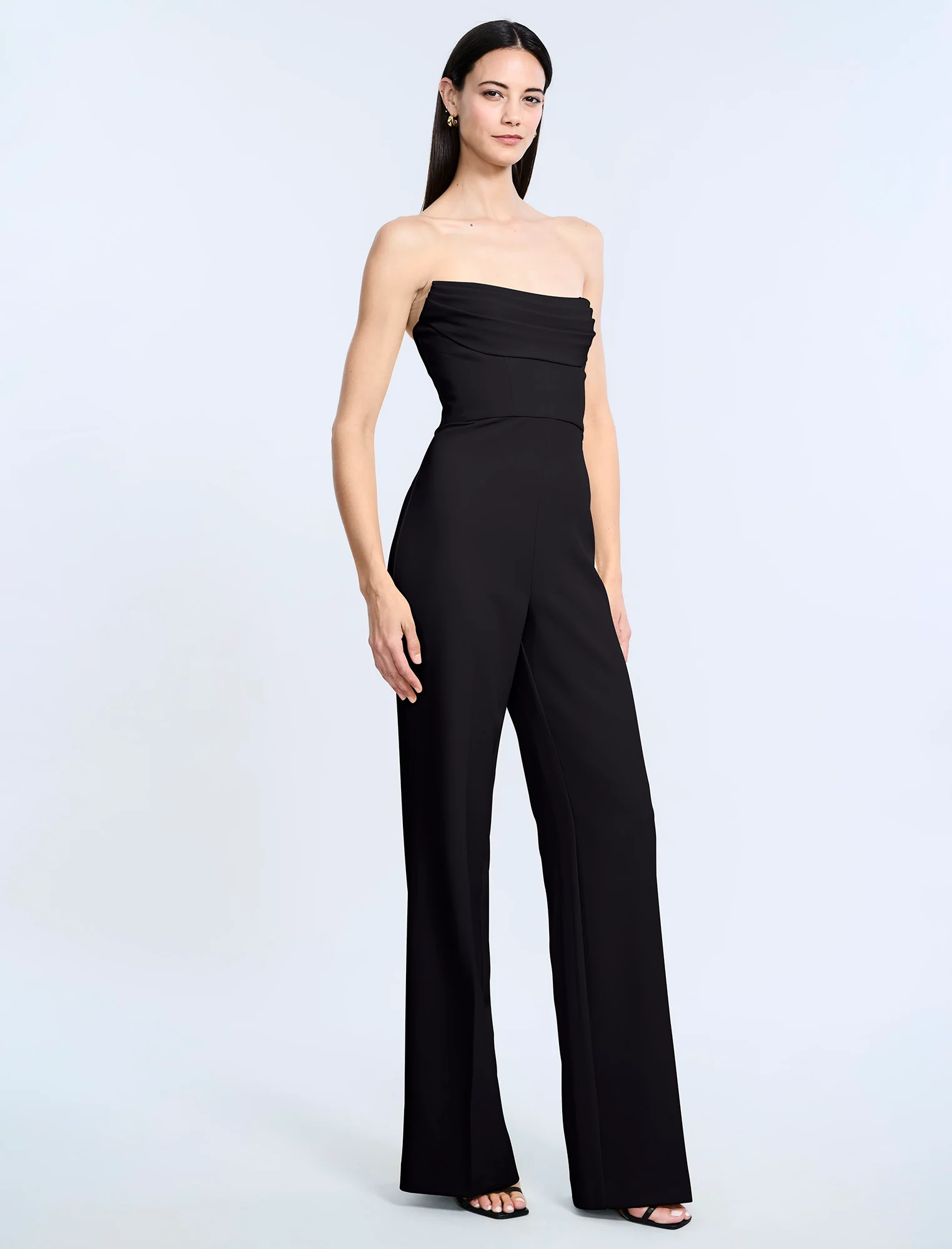 Corset Jumpsuit With Drape - Builderot